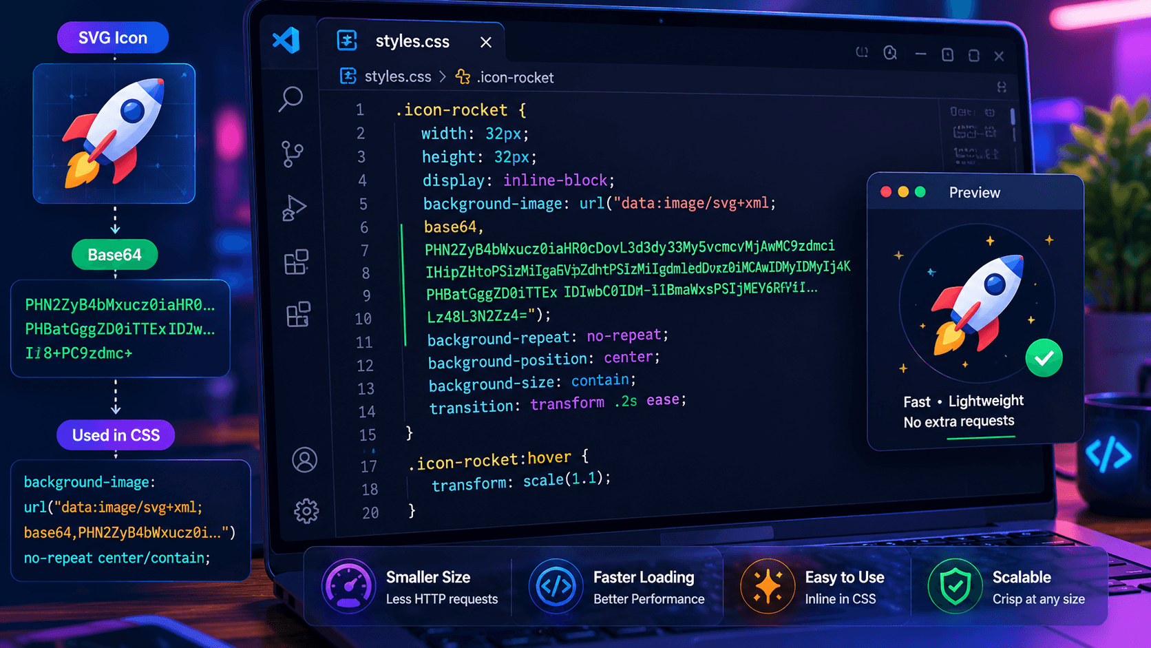 Mastering IconVaultKit's Base64 Export: Enhancing Performance in Your Next Developer Project