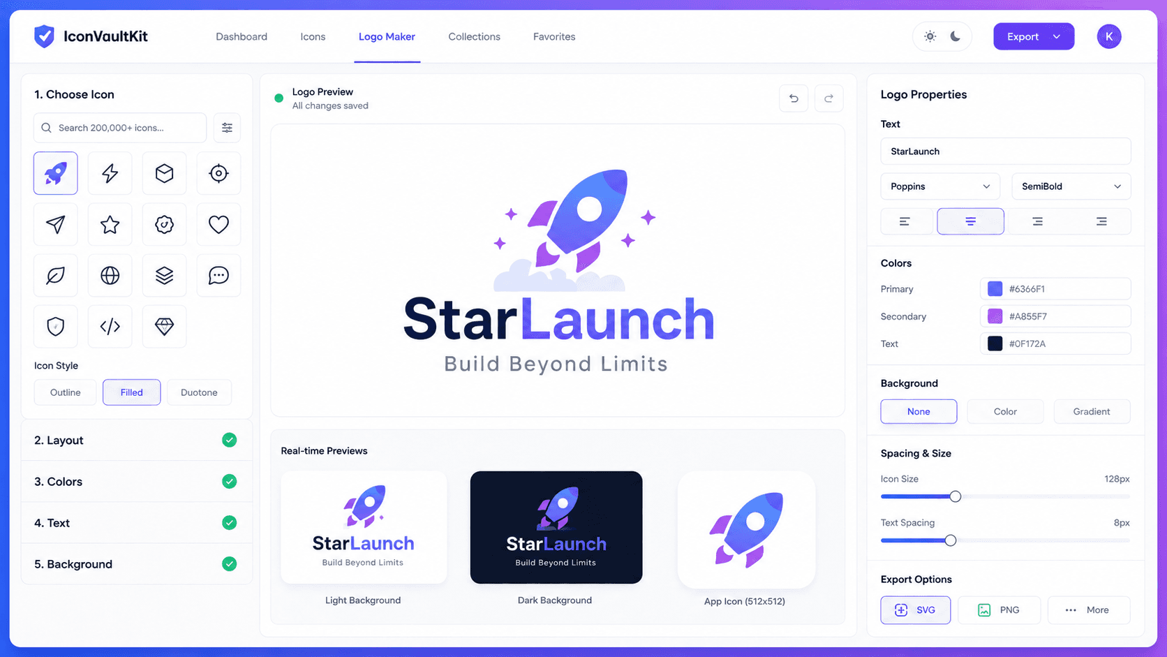 How to Use IconVaultKit's Logo Maker to Craft Unique Branding for Your Web Projects