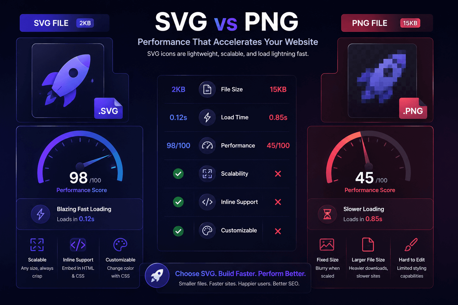 SVG vs PNG performance comparison chart